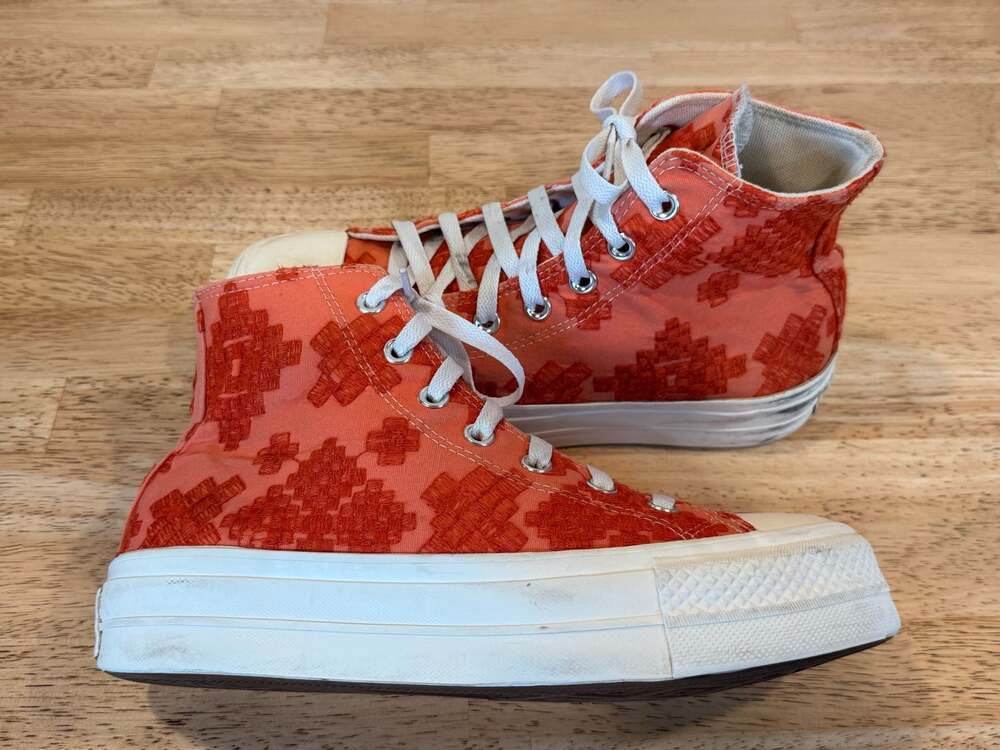 Converse Women's Chuck Taylor All Star Lift Hi Manta Orange